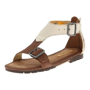 Cat By Caterpillar Women’s Marilyn Gladiator Leather Women's BrownCream …